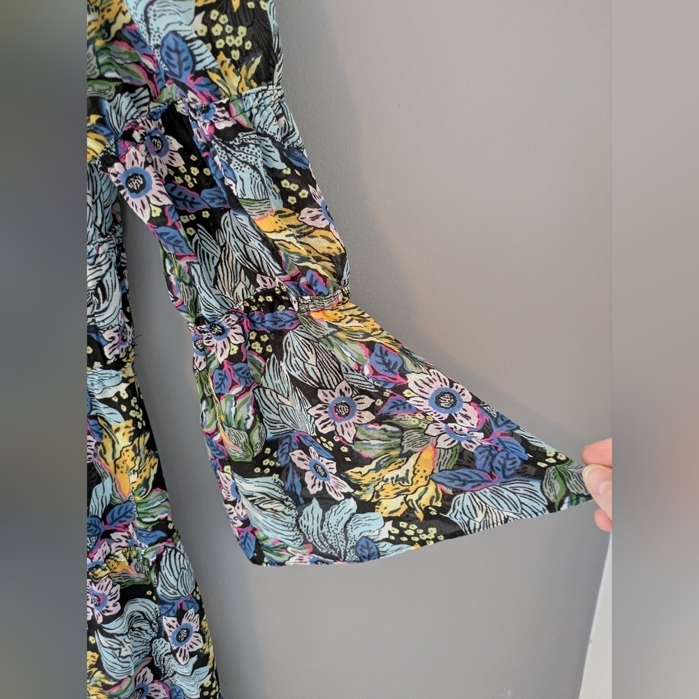Cinq A Sept Floral Print Women's Dress 2 - Picture 6 of 16